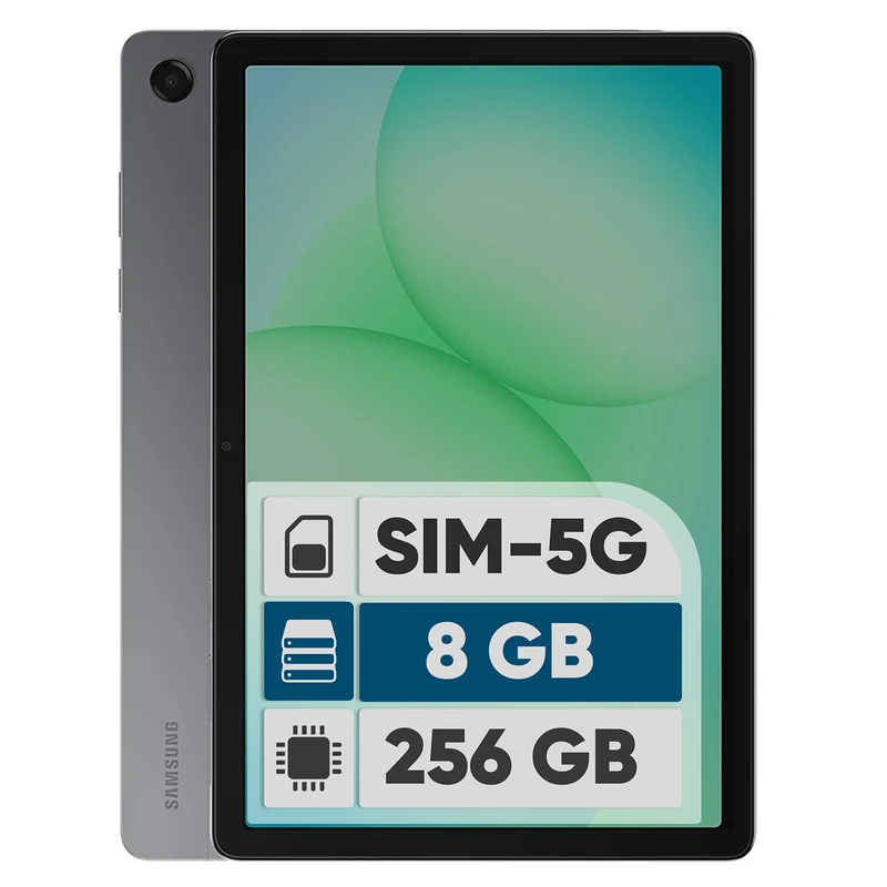 تبلت 11 اینچ سامسونگ مدل Galaxy Tab A11 Plus (x236) 5G، ظرفیت 256 گیگابایت و رم 8 گیگابایت