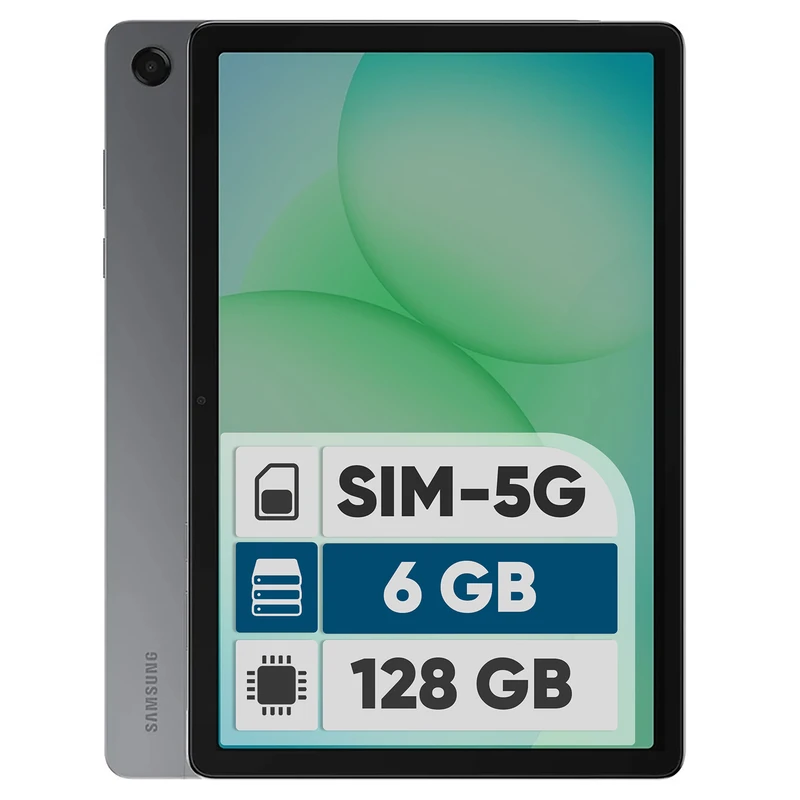 تبلت 11 اینچ سامسونگ مدل Galaxy Tab A11 Plus (X236) 5G، ظرفیت 128 و رم 6 گیگابایت