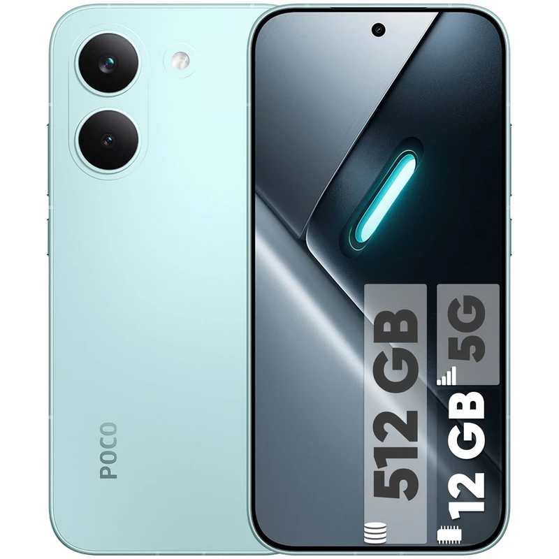 گوشی شیائومی مدل  Poco X8 Pro max ظرفیت 512 و رم 12 گیگابایت